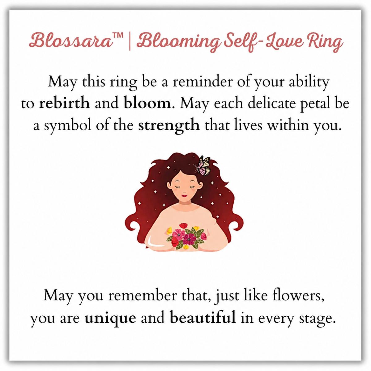 Blossara™ | Blooming Self-Love Ring