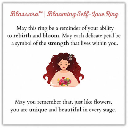 Blossara™ | Blooming Self-Love Ring