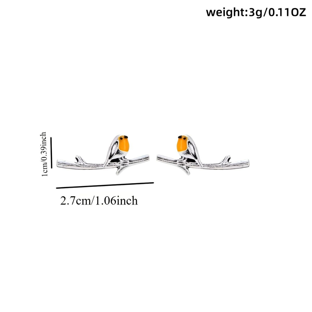 Velisse™ | Delicate Bird Earrings