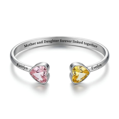 Norielle™ | Personalized Mother-Daughter Bracelet