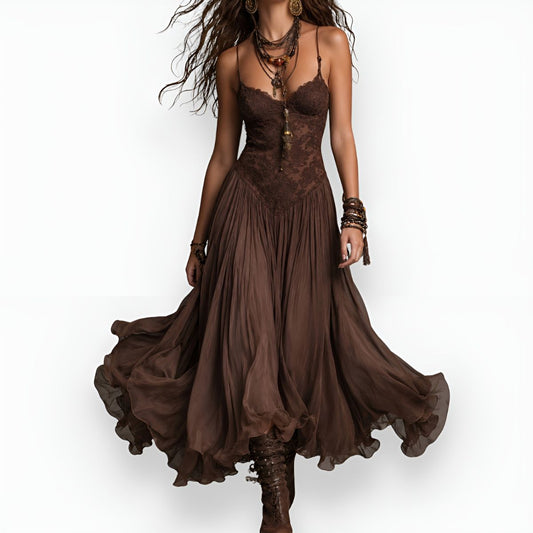 Selene™ | Bohemian Lace Dress