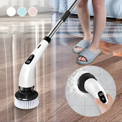 Brilléa™ | Brosse de nettoyage électrique 9-en-1
