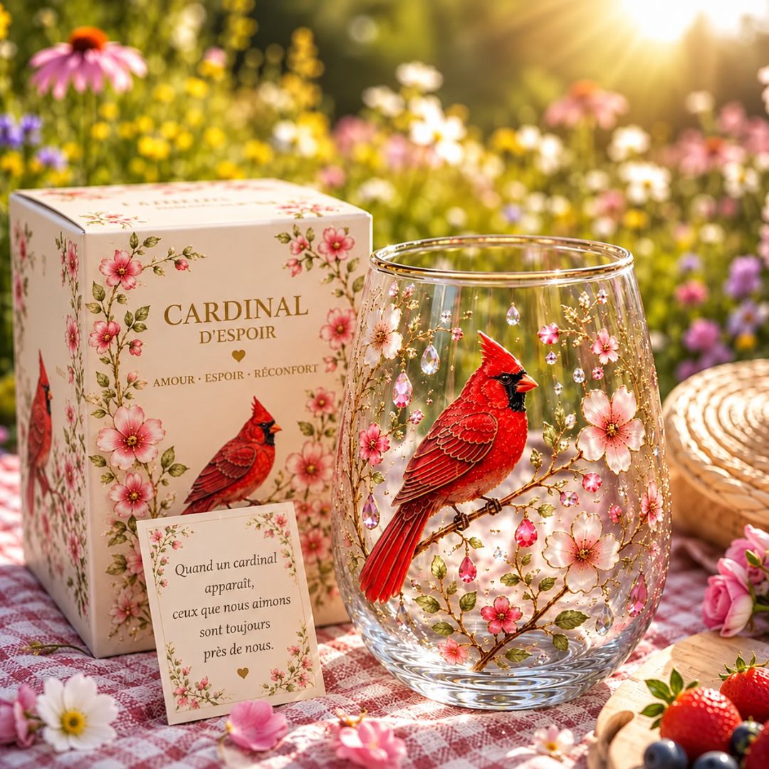 Floréa™ | Tasse en Verre Fleurie
