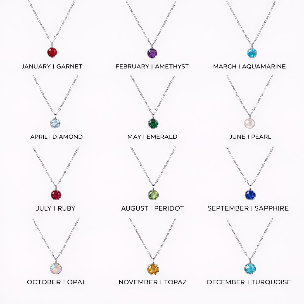 Serenelle™ | Birthstone Necklace