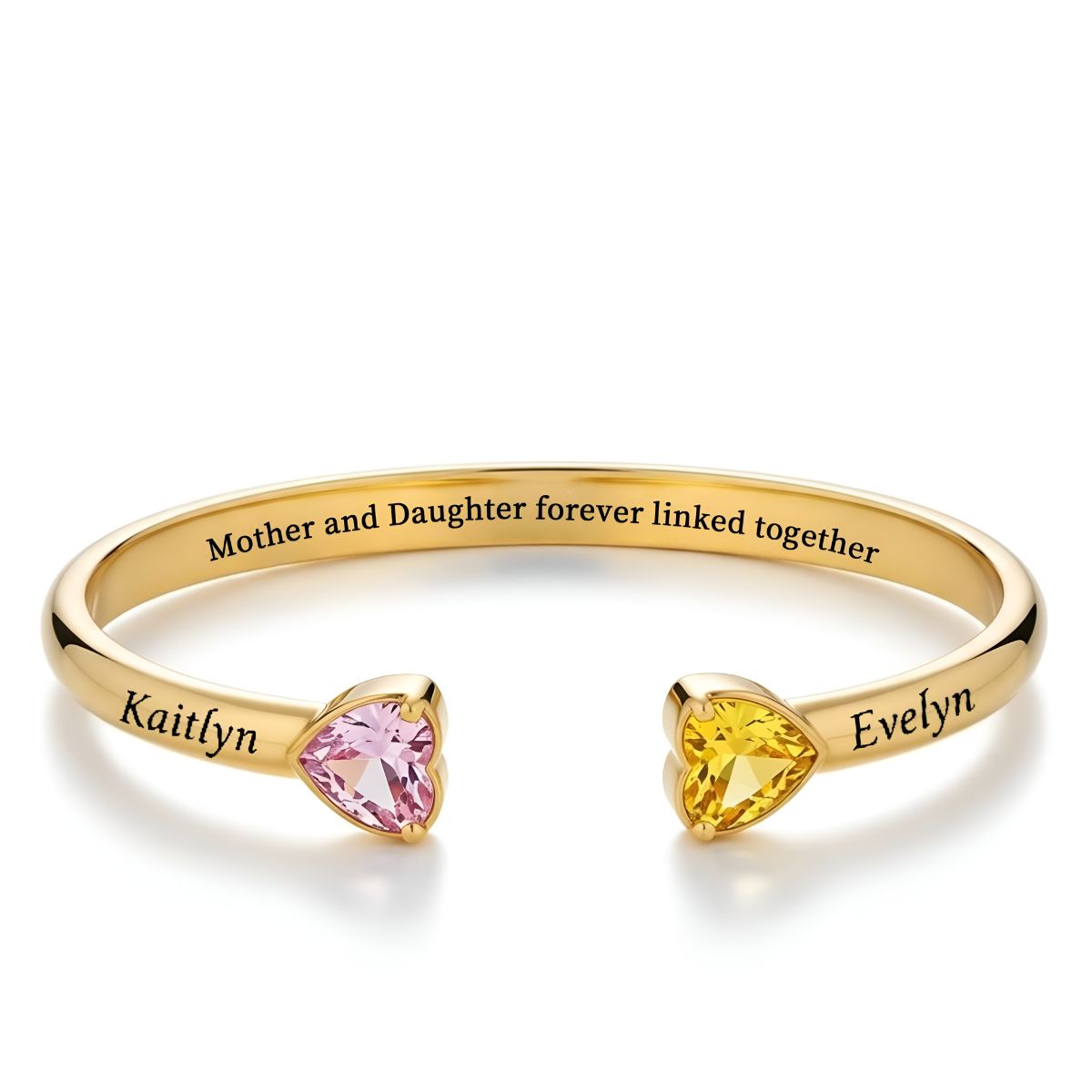 Norielle™ | Personalized Mother-Daughter Bracelet