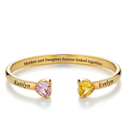 Norielle™ | Personalized Mother-Daughter Bracelet