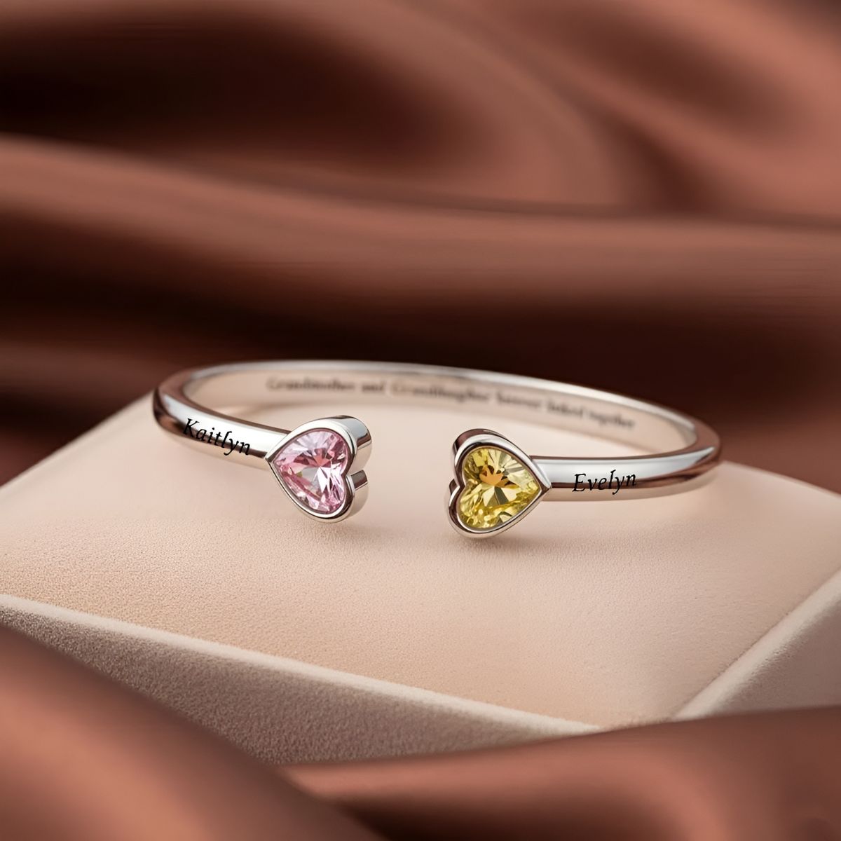 Norielle™ | Personalized Mother-Daughter Bracelet
