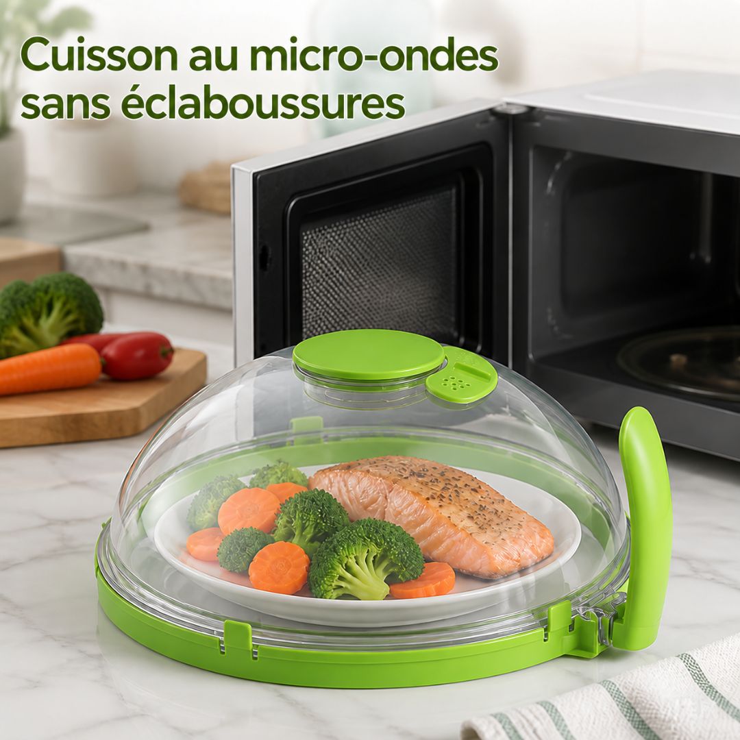 Vapéa™ | Cloche vapeur pour micro-ondes