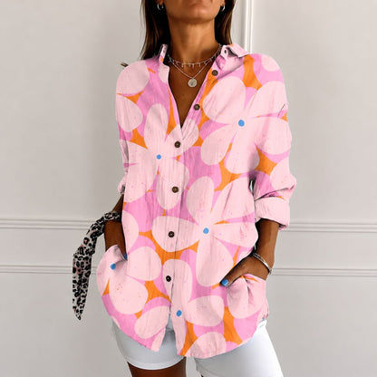 Celestine™ | Graceful Floral Blouse