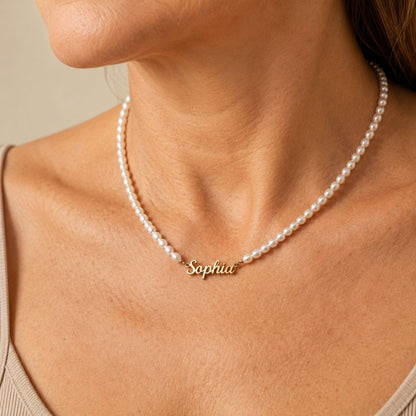 Pearline™ | Personalized Pearl Necklace