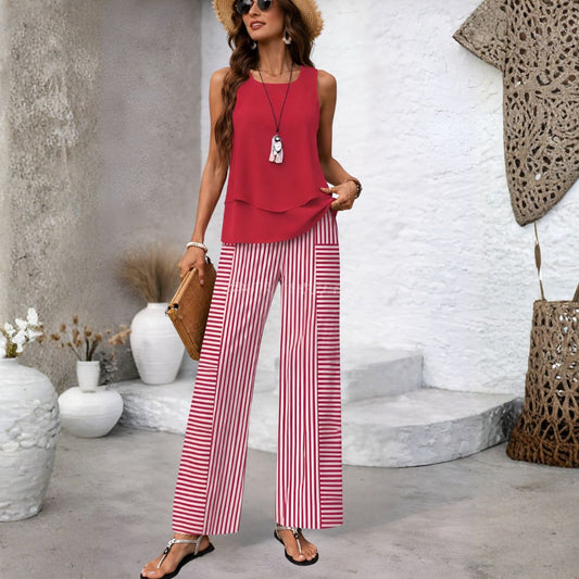 Verdelisse™ | Two-Piece Striped Set