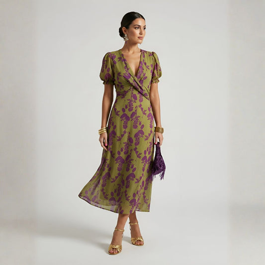 Selah™ | Floral Midi Dress