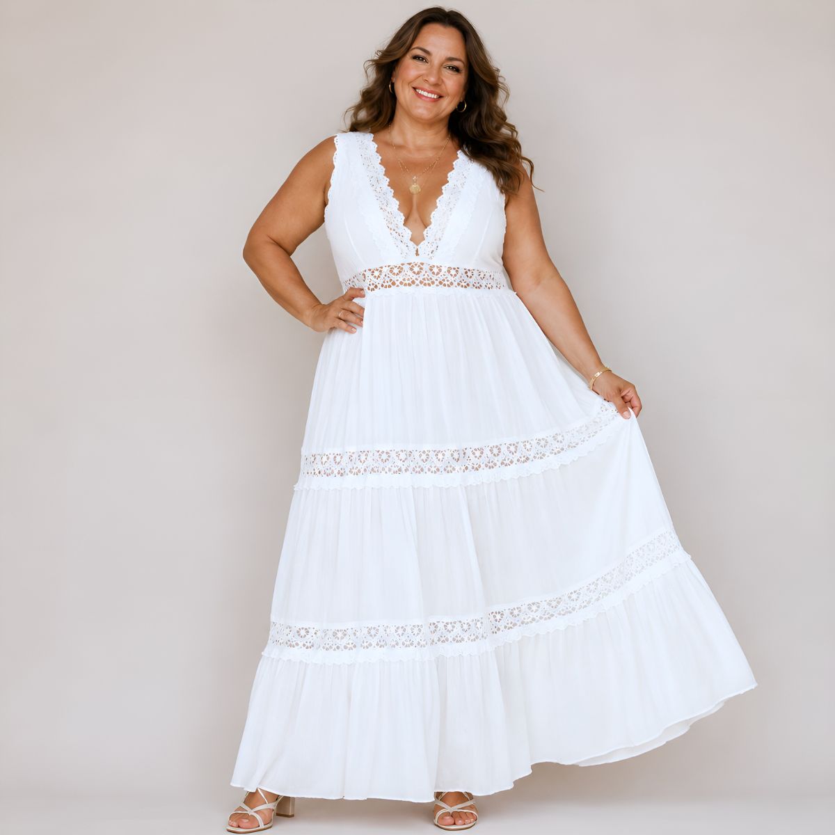 Anastelle™ | Flattering Boho Dress