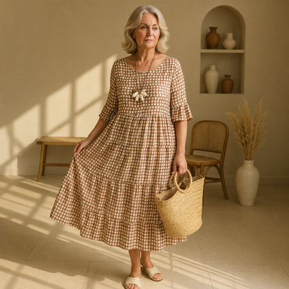 Elowyne™ | Breezy Midi Dress
