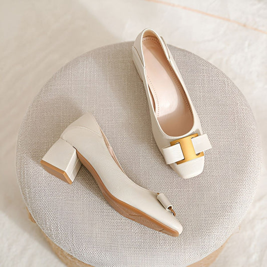 Seravelle™ | Luxe Buckle Heels