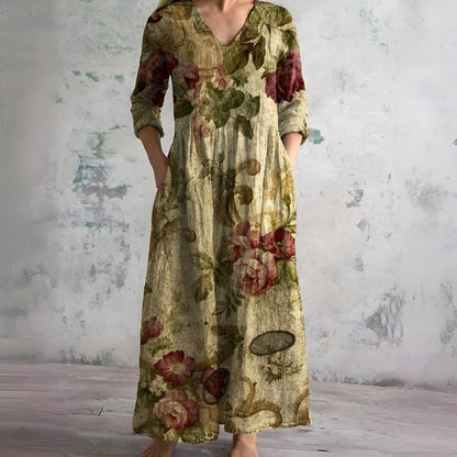 Evelisse™ | Floral Maxi Dress